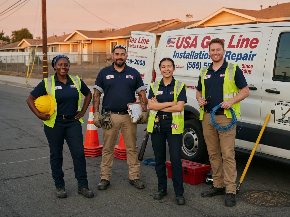 Gas Line Installation company in Wellington, NV